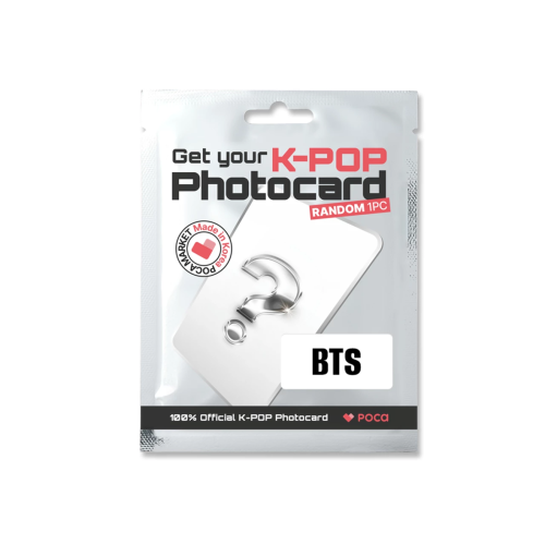 Cartes photos collector POCA KPOP BTS