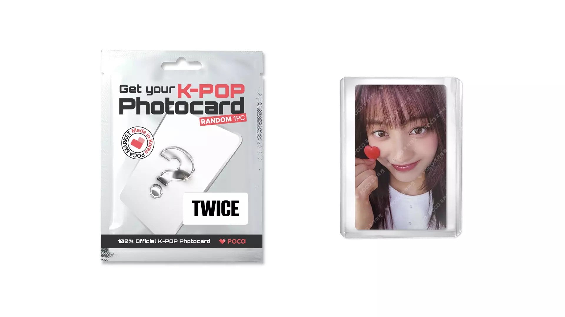 Cartes photos collector POCA KPOP TWICE