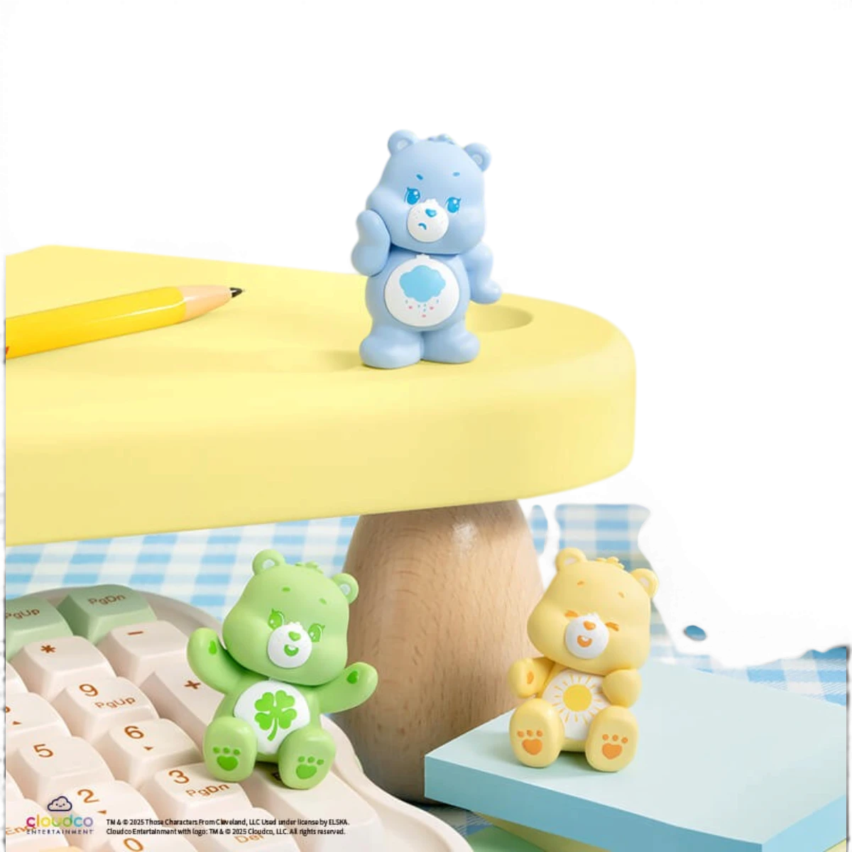 Figurine mystère Bisounours - série Cubby Face (modèle aléatoire)