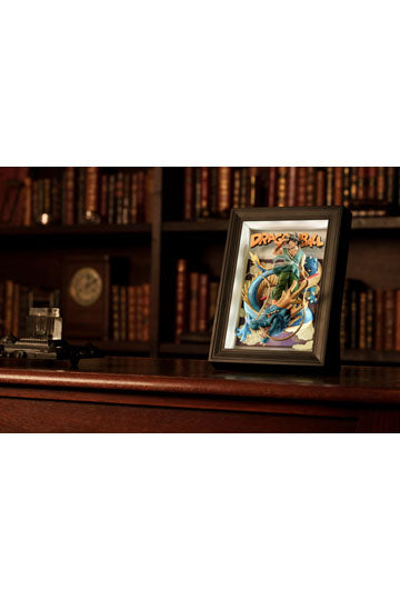 Dragon Ball Z Tamashii Art 3D Relief Picture Son Goku & Dragon 27 cm