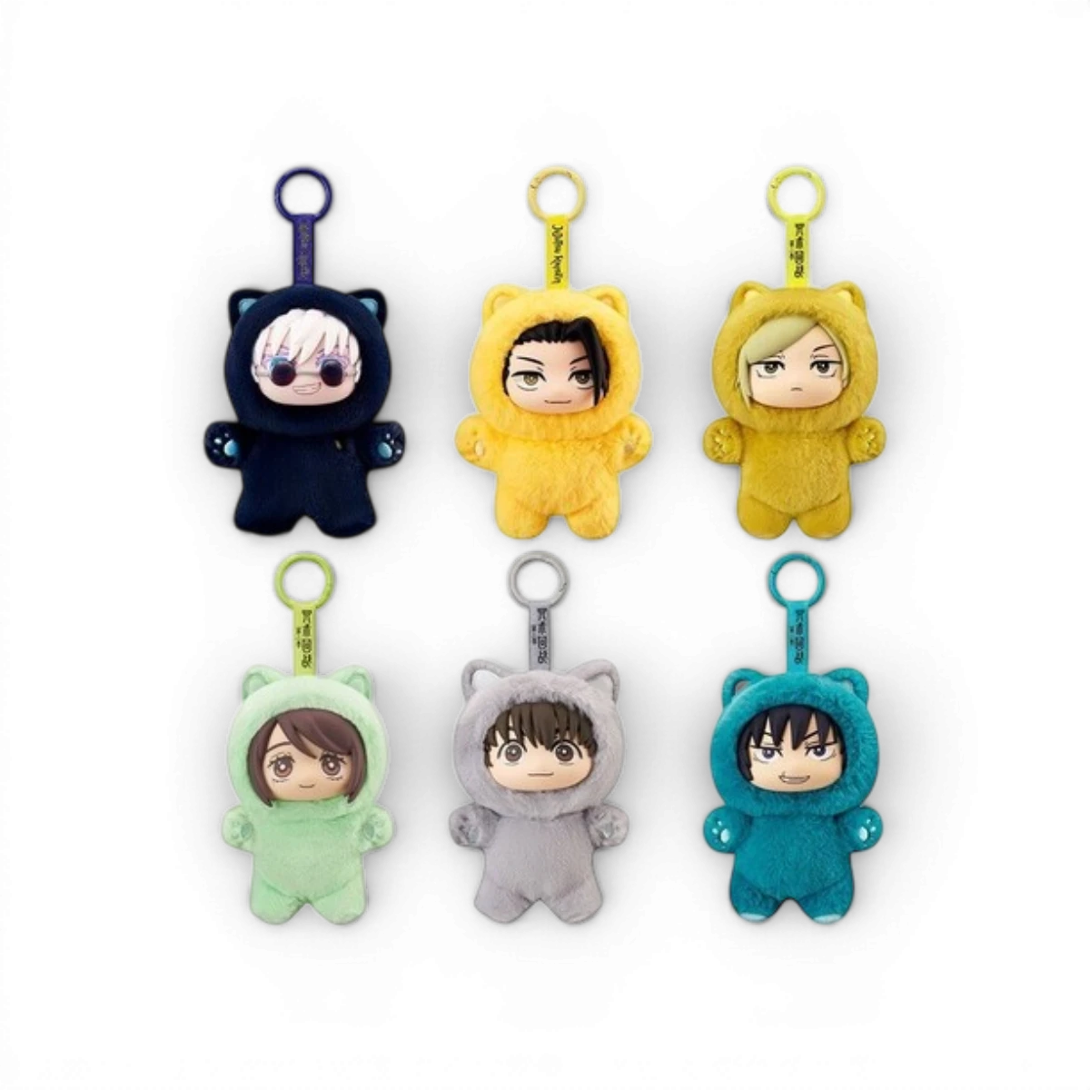 Porte-clés peluche Jujutsu Kaisen (modèle aléatoire)