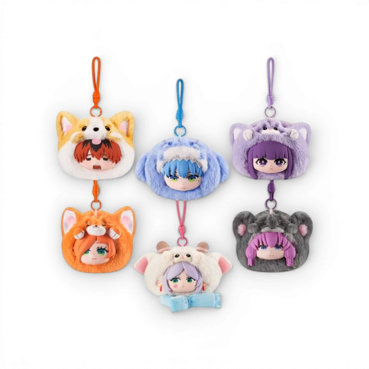 Porte-clés peluche Frieren (modèle aléatoire)