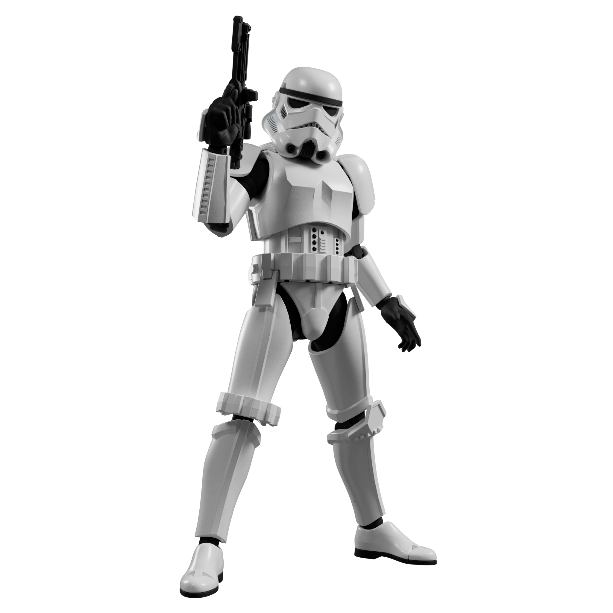 Figurine à assembler Star Wars Champion Class 02 - Evergreen movie Stormtrooper
