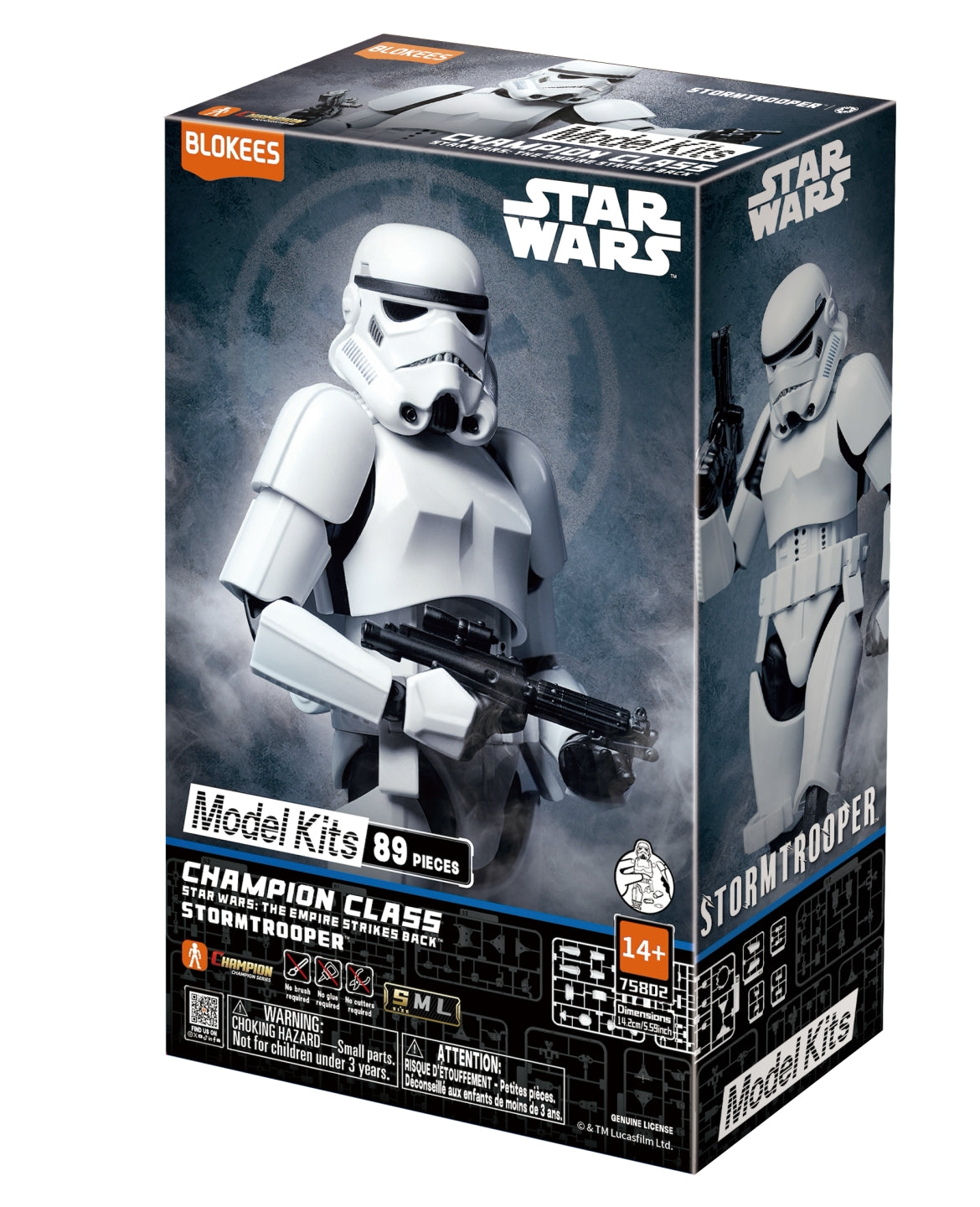 Figurine à assembler Star Wars Champion Class 02 - Evergreen movie Stormtrooper