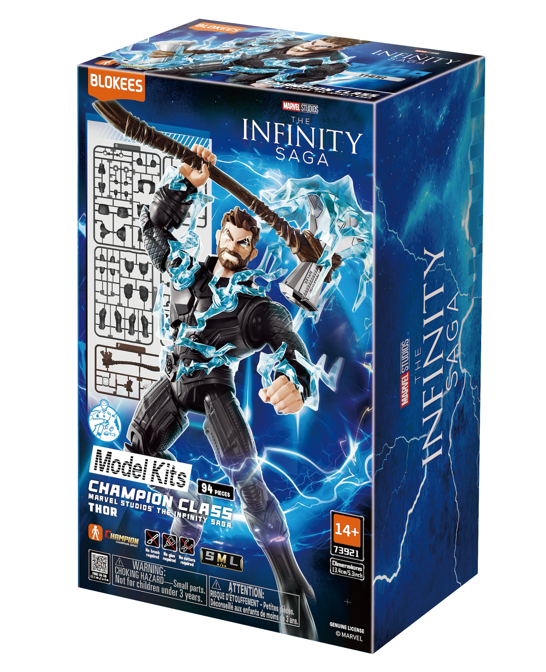Figurine à assembler Marvel Hero - Champion Class 02 Thor