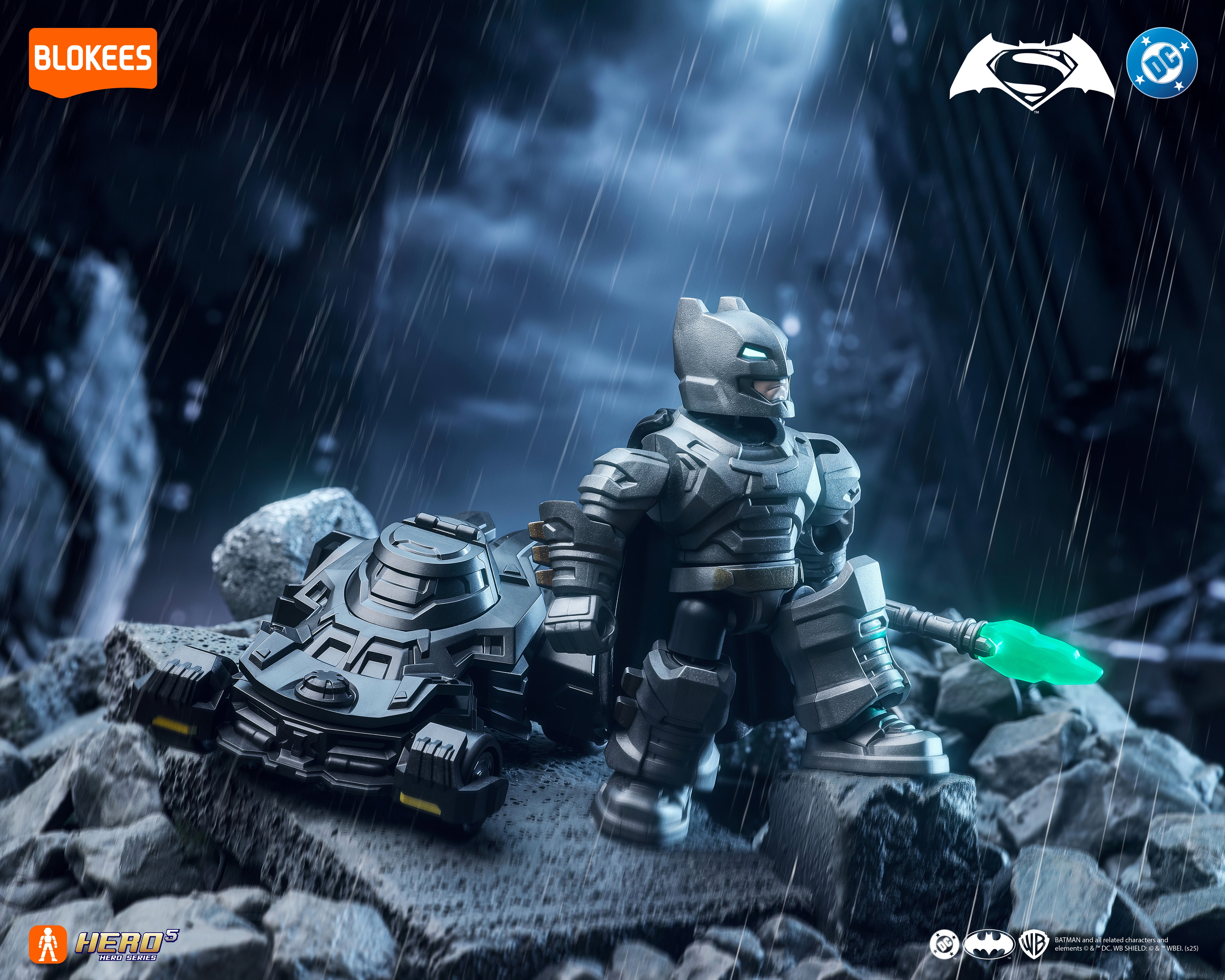 Figurine surprise DC HERO - Batman Defender Version 01 (modèle aléatoire)