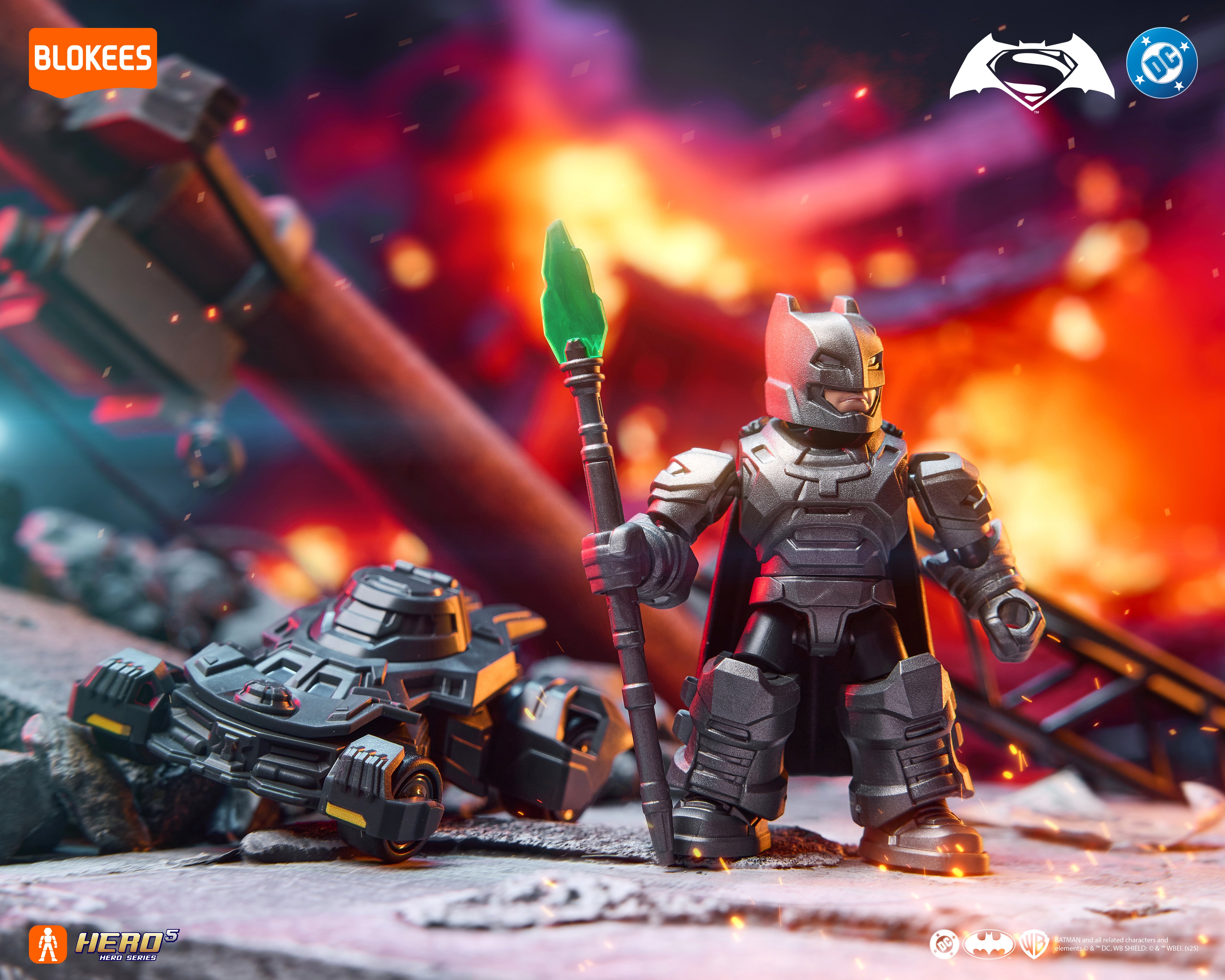 Figurine surprise DC HERO - Batman Defender Version 01 (modèle aléatoire)