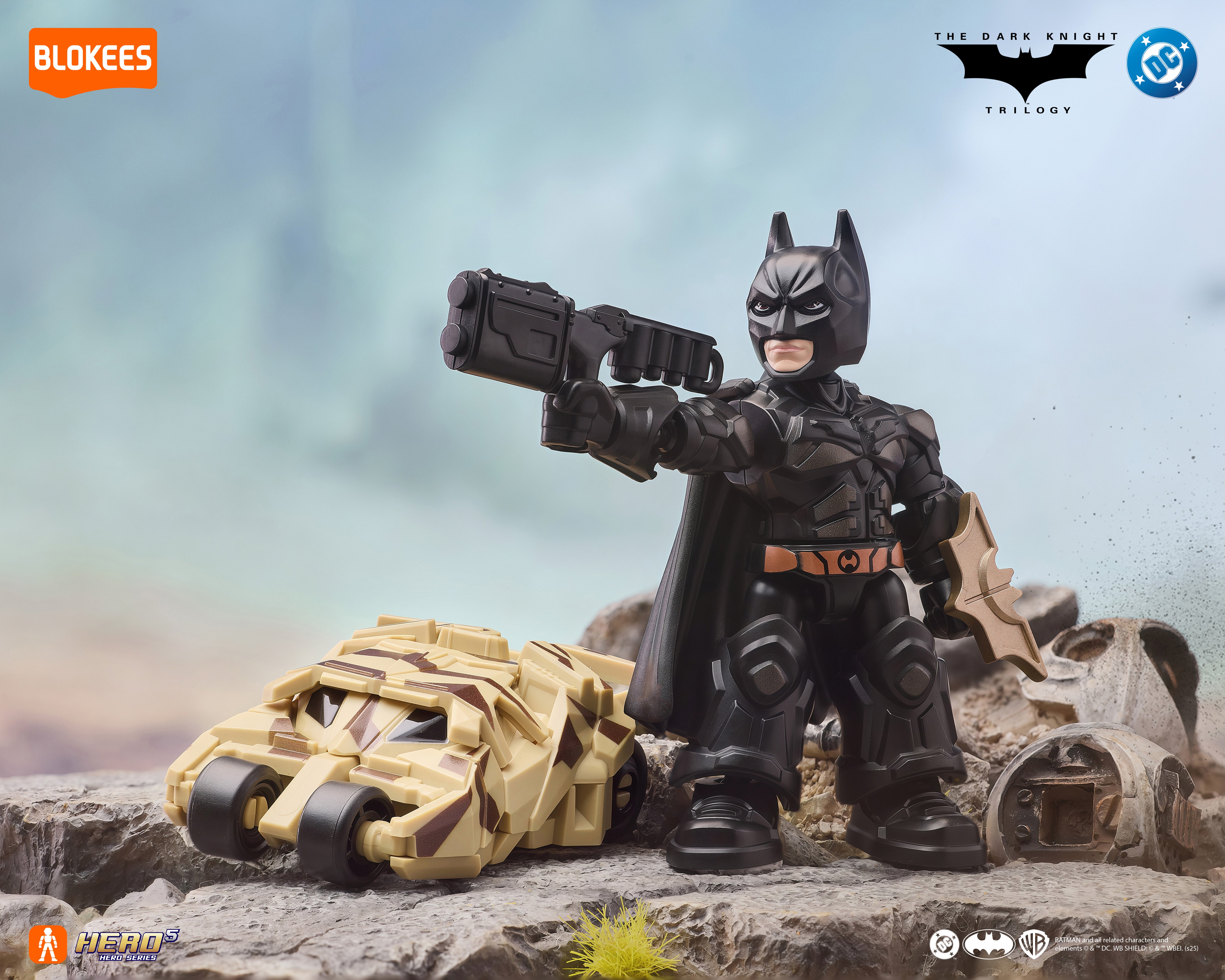 Figurine surprise DC HERO - Batman Defender Version 01 (modèle aléatoire)
