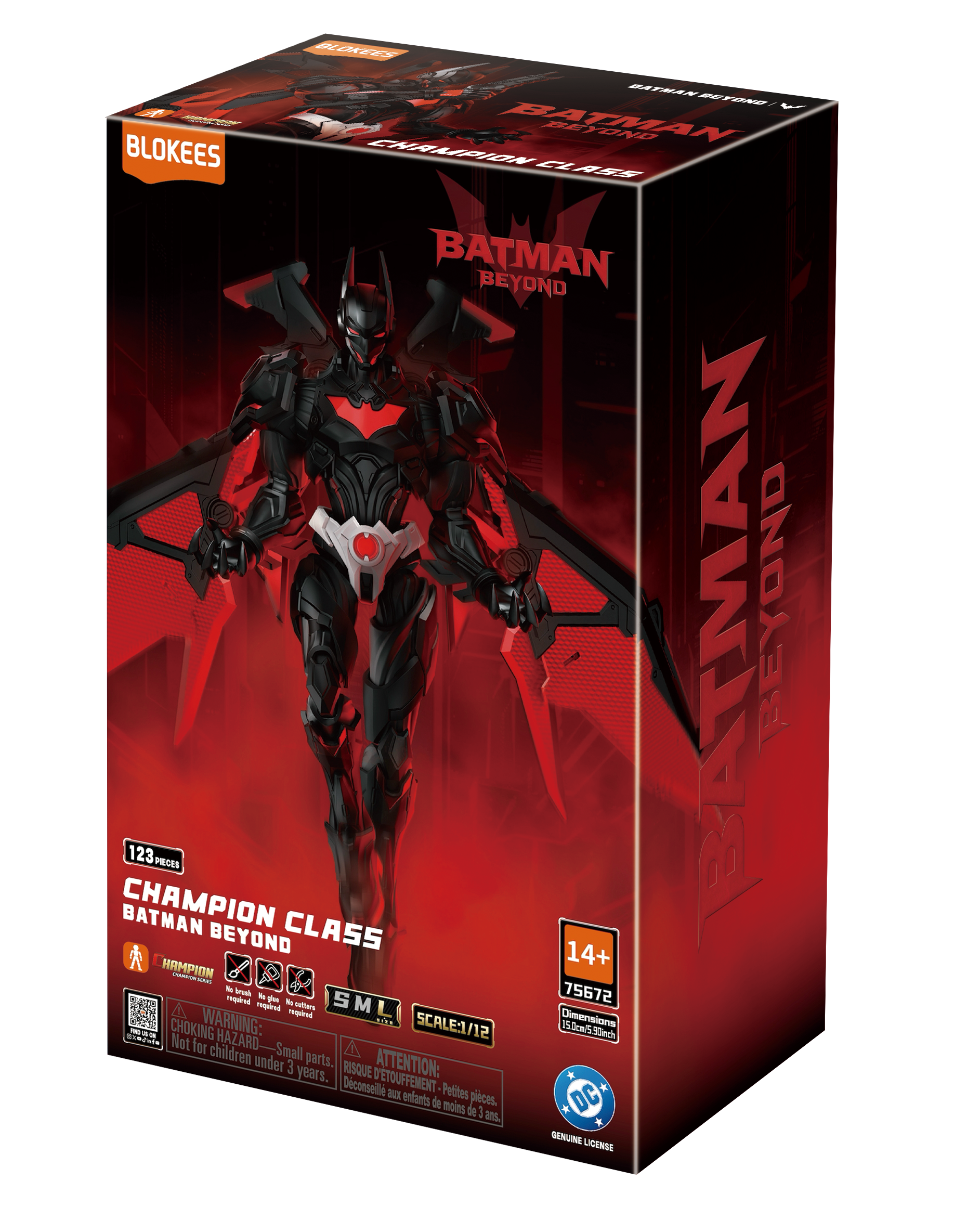 Figurine à assembler DC Champion Class 02 - Batman Beyond