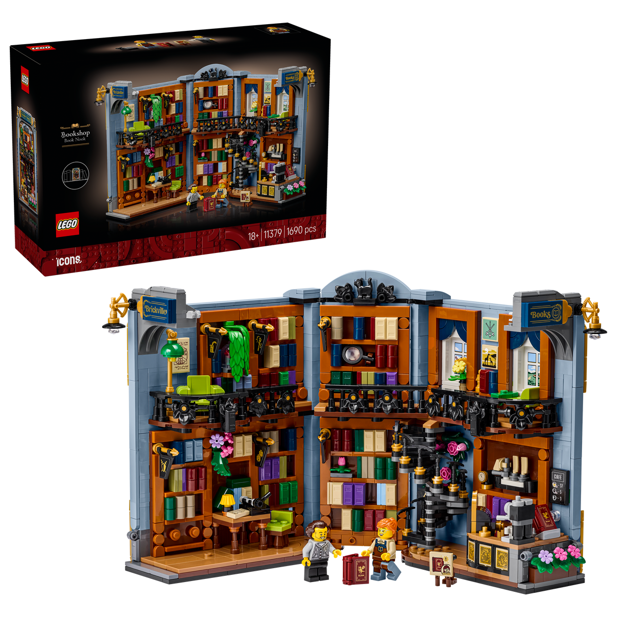 11379 - LEGO® Icons - La Librairie : Book Nook