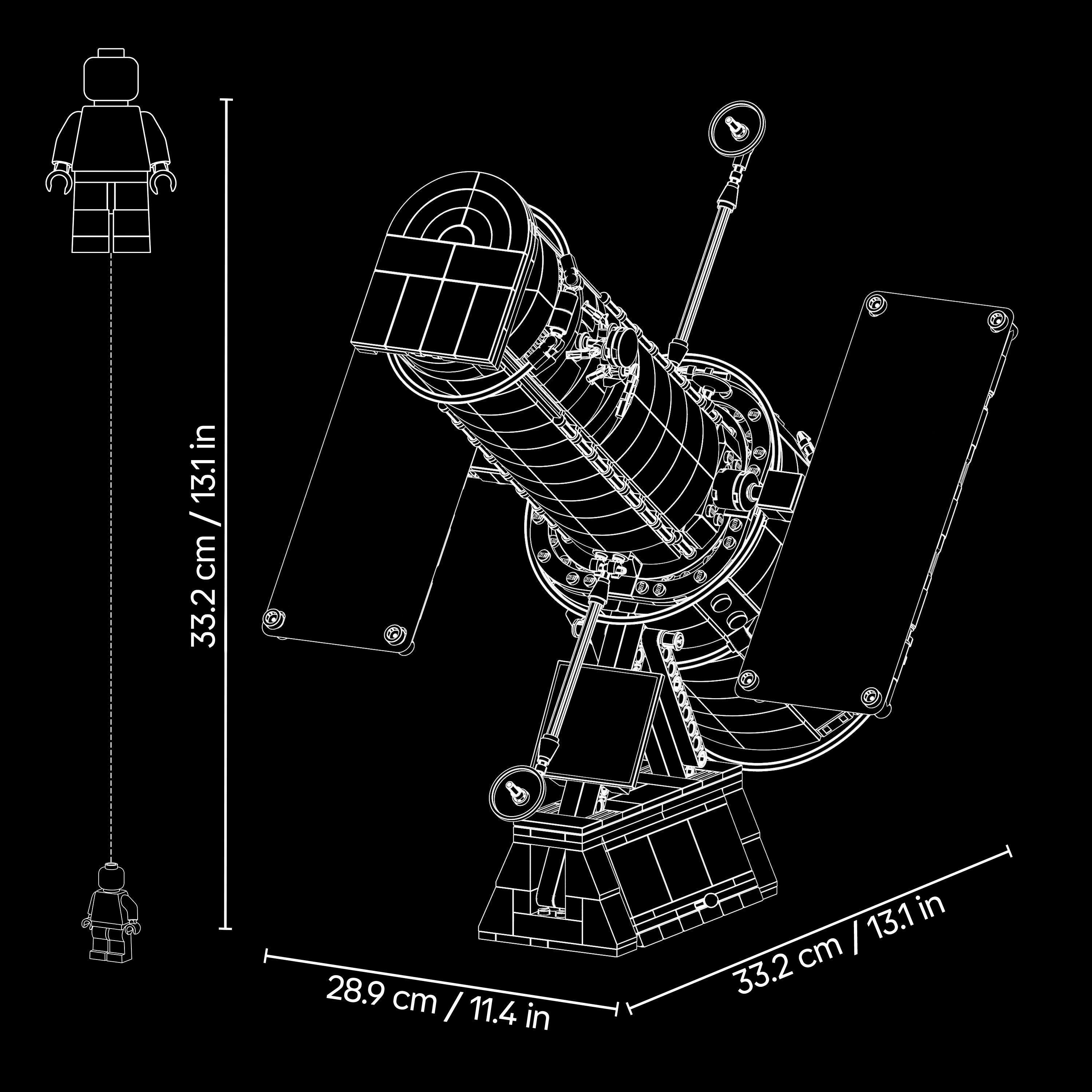 11382 - LEGO® Icons - Le Télescope Spatial Hubble