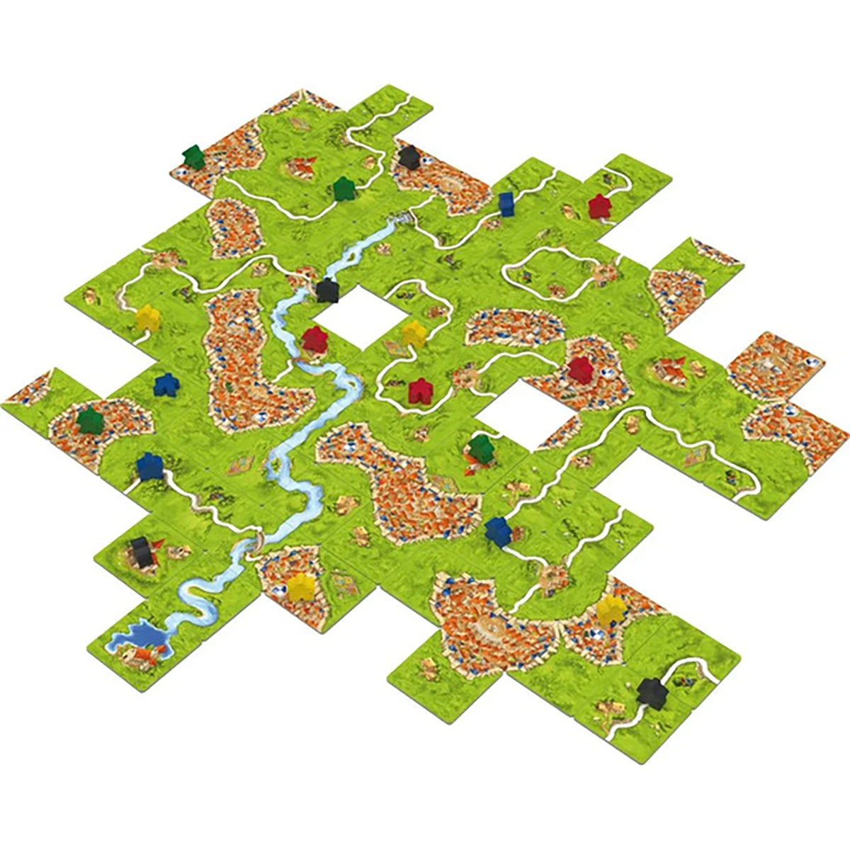 Carcassonne – Jeu de stratégie placement et développement