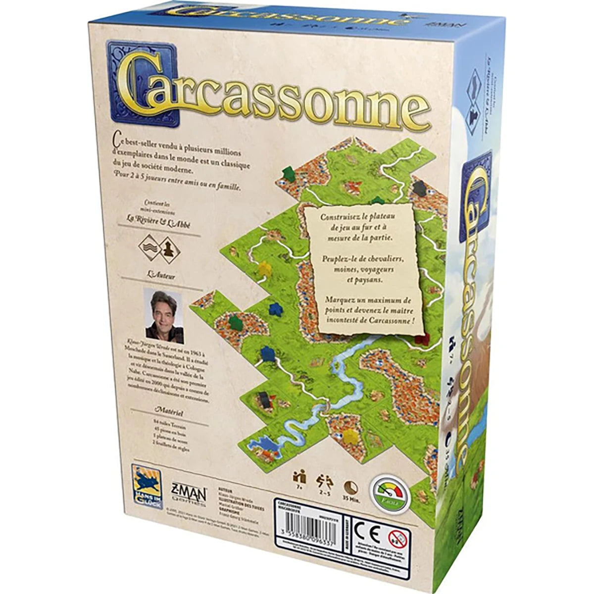 Carcassonne – Jeu de stratégie placement et développement