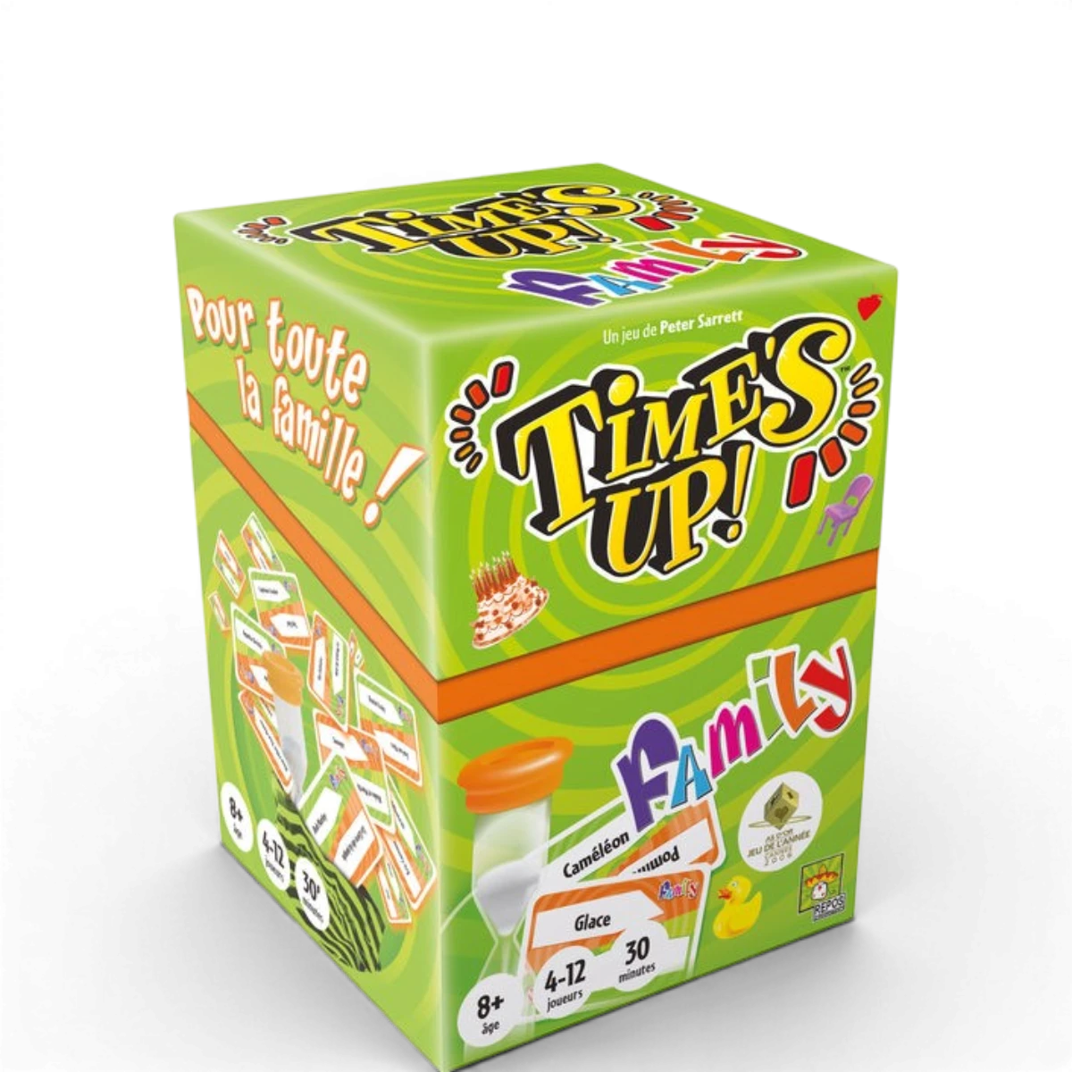 Time’s Up Family – Jeu d’ambiance fun et mime