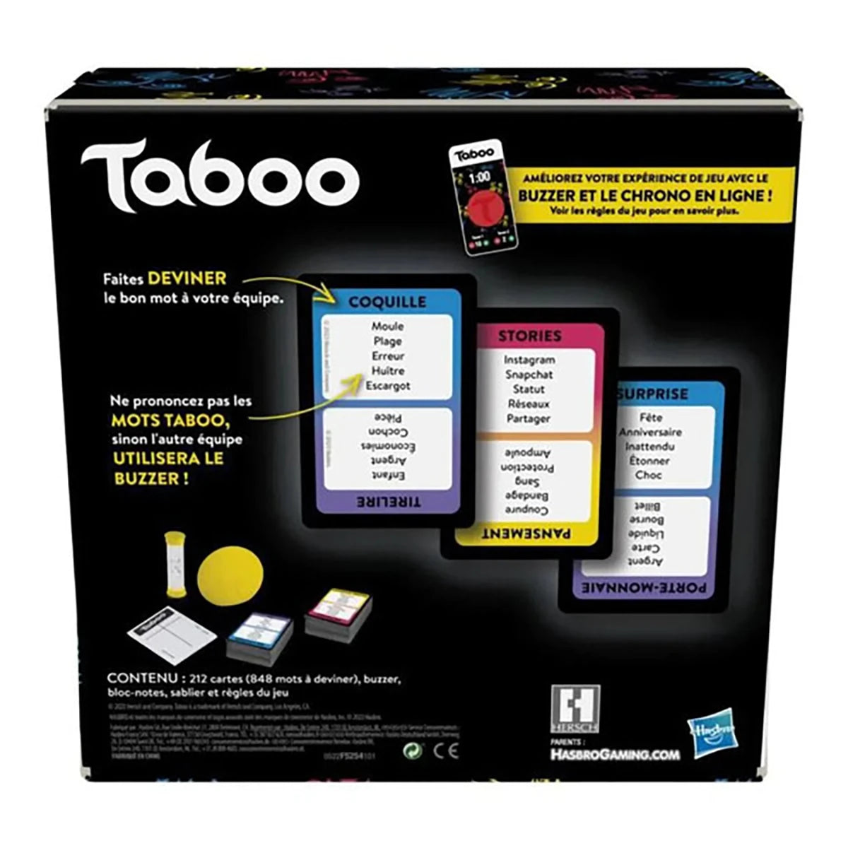 Taboo Nouvelle Version – Jeu d’expression et rapidité