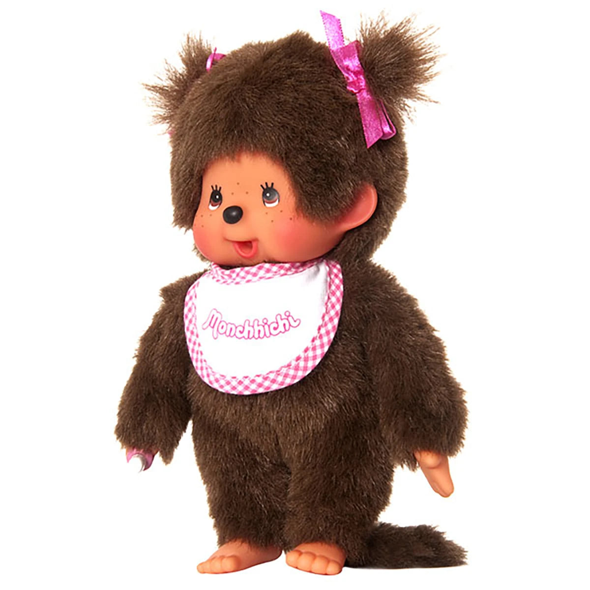 Peluche Monchhichi fille 20cm