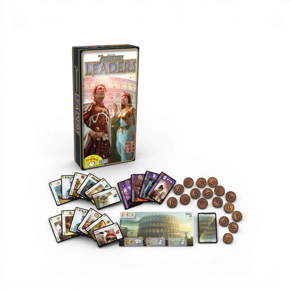 7 Wonders Leaders – Extension stratégie et civilisation