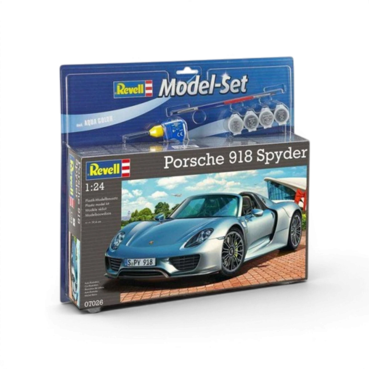 Maquette Porsche 918 Spyder (1/24 – 129 pièces)