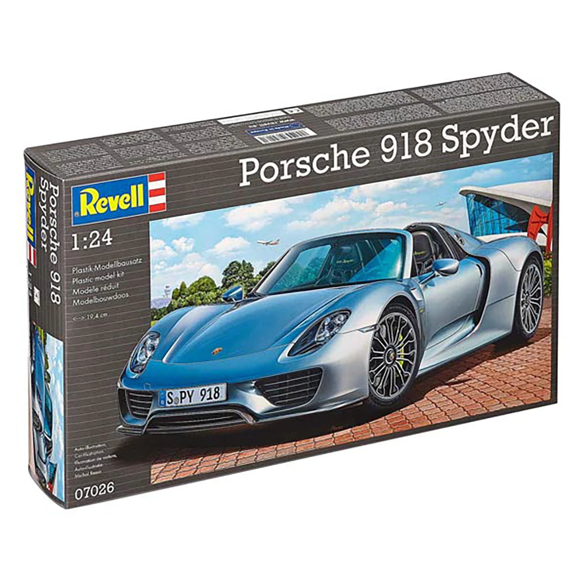Maquette Porsche 918 Spyder (1/24 – 129 pièces)