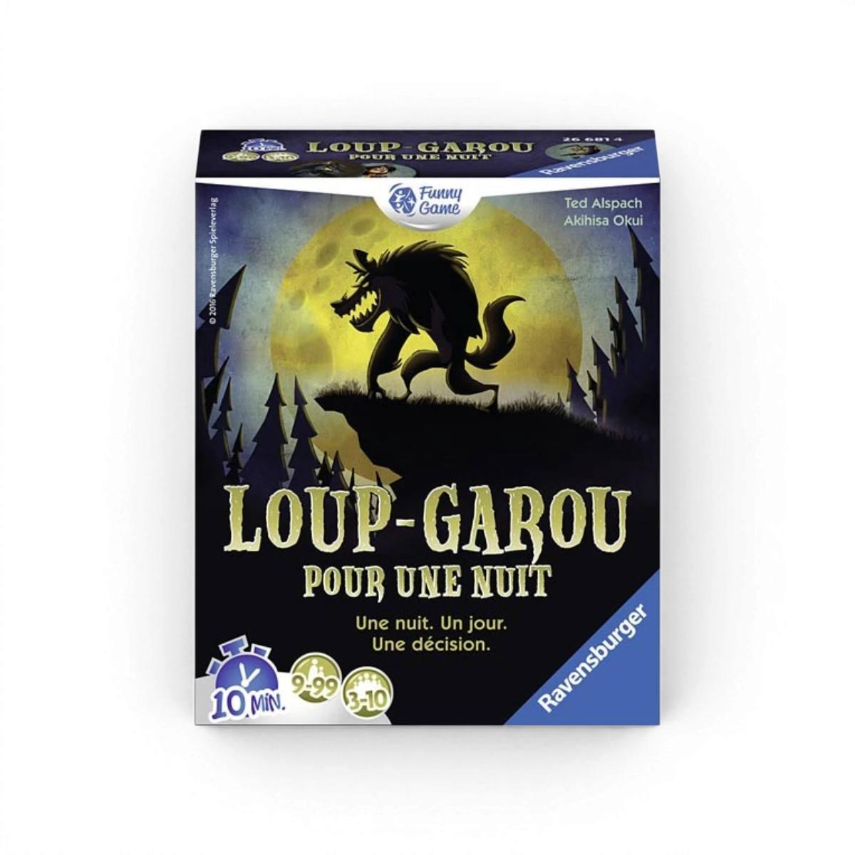 Loup-Garou pour une Nuit – Jeu d’ambiance bluff et rapidité