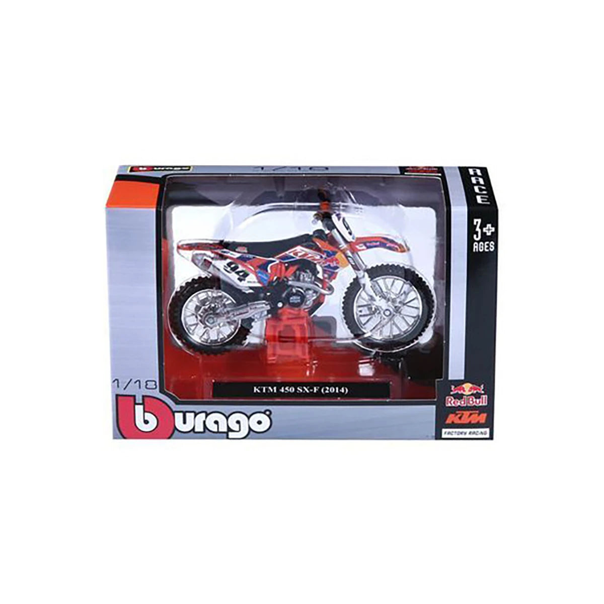 Voiture Bburago Red Bull 1:18 (modèle aléatoire)