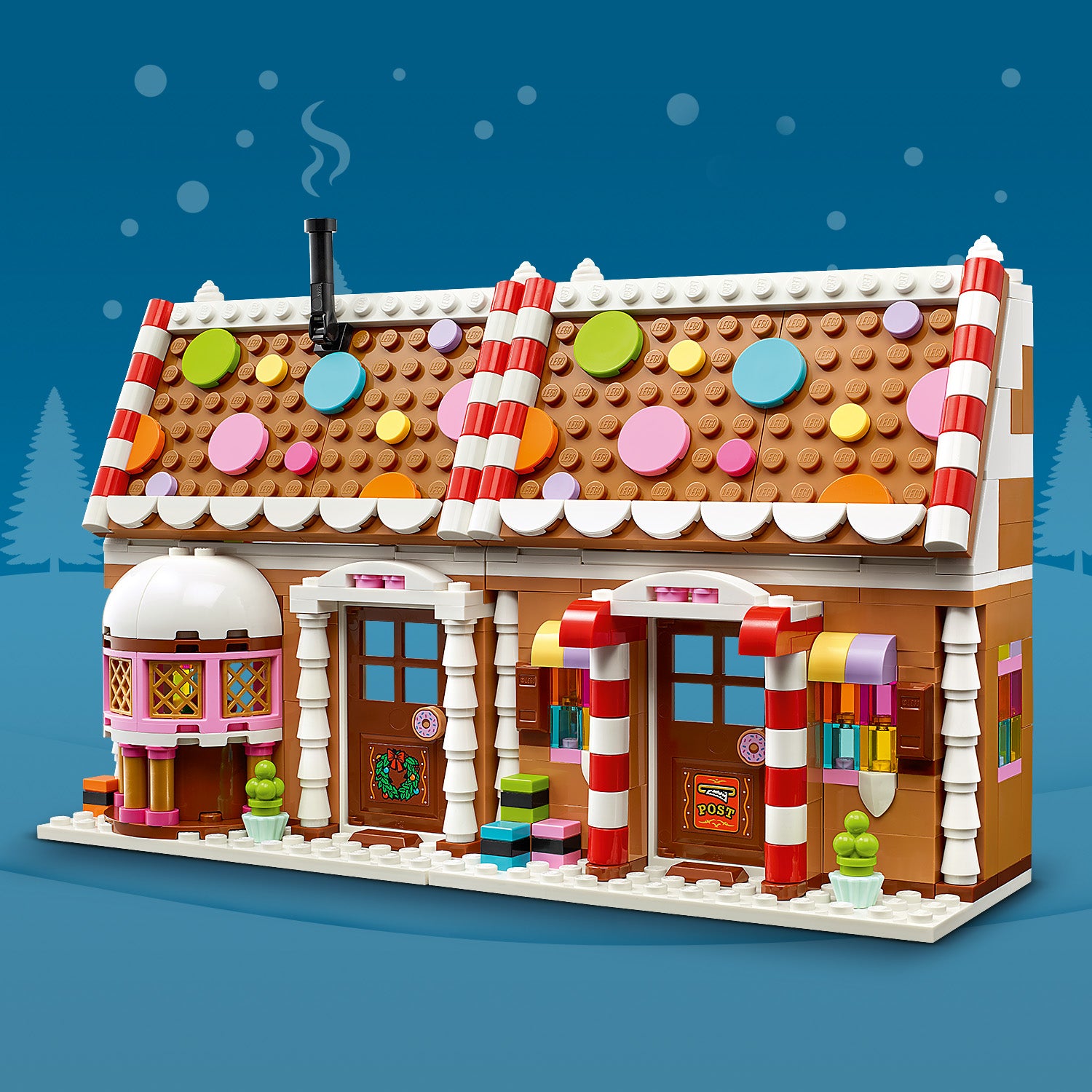 40809 - LEGO® ICONIC - La maison en pain d’épices festive
