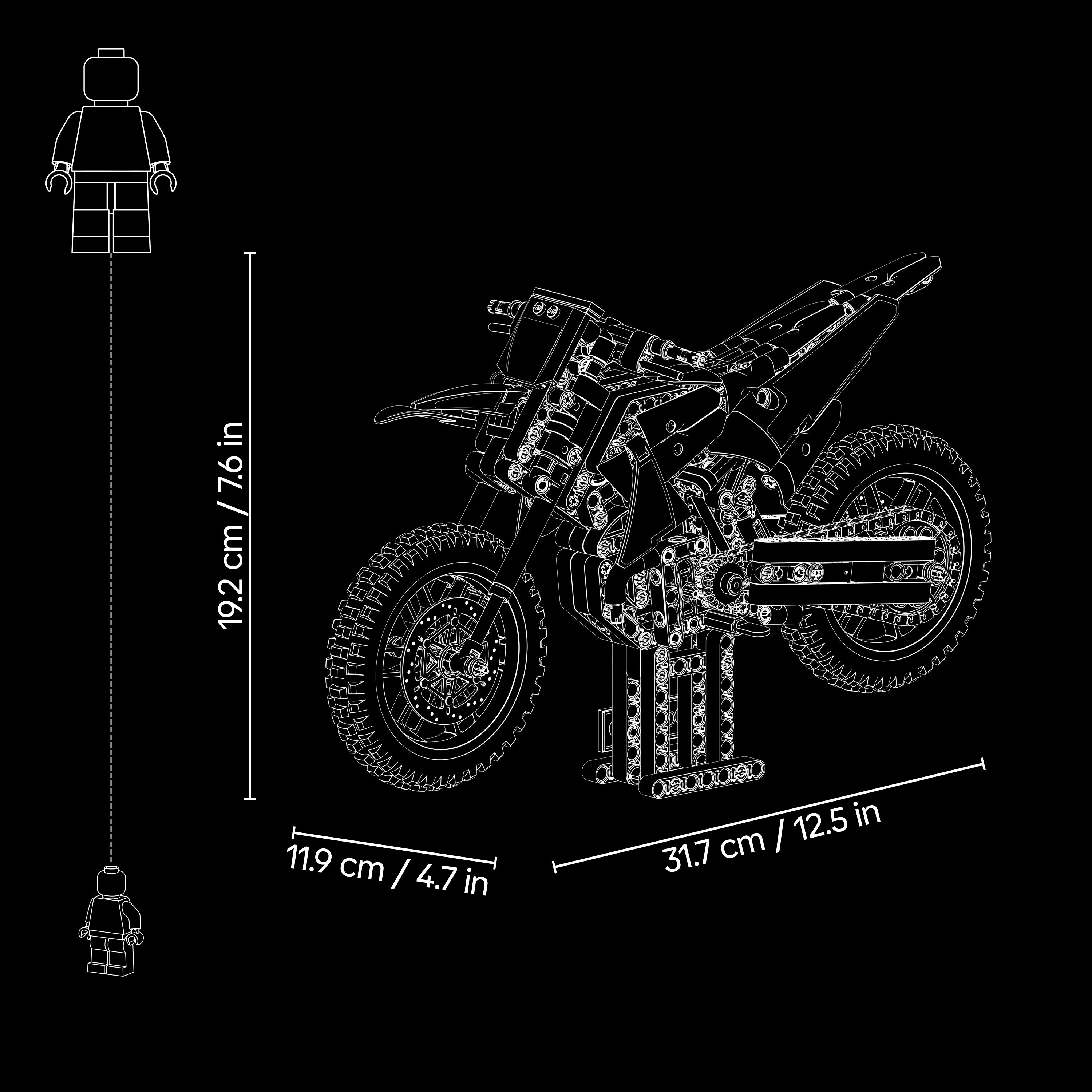 42238 - LEGO Technic - La Moto Ducati Desmo450 MX Factory
