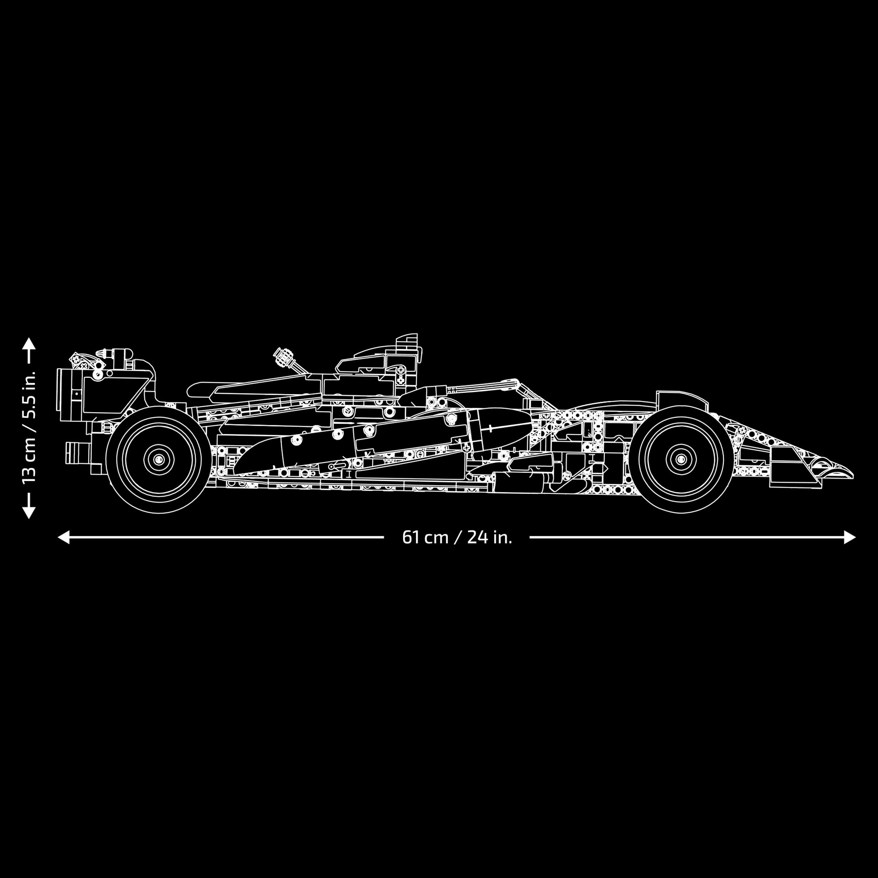 42240 - LEGO® Technic - Voiture Aston Martin Aramco AMR25 F1