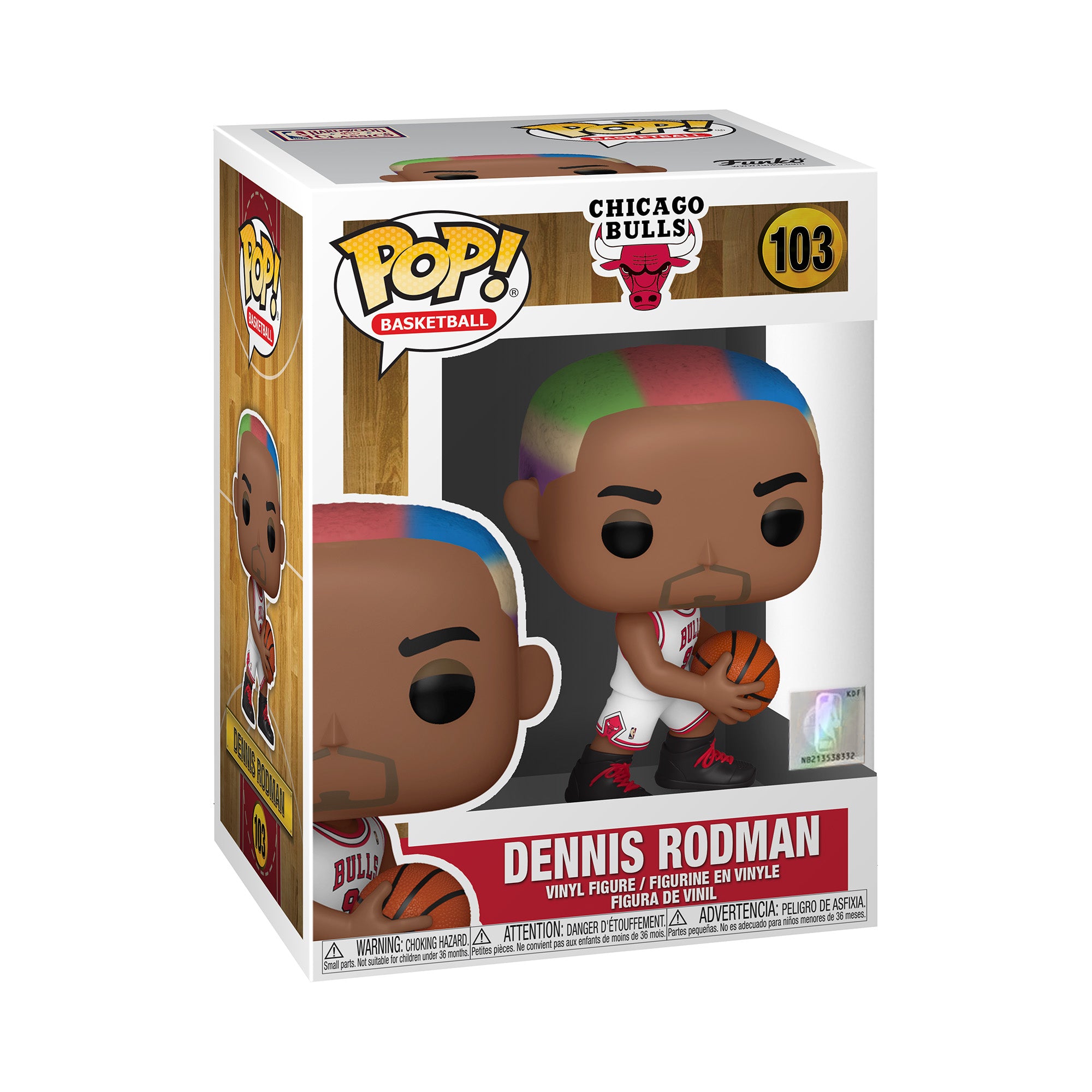 POP NBA : Les légendes - Dennis Rodman (Bulls Home)