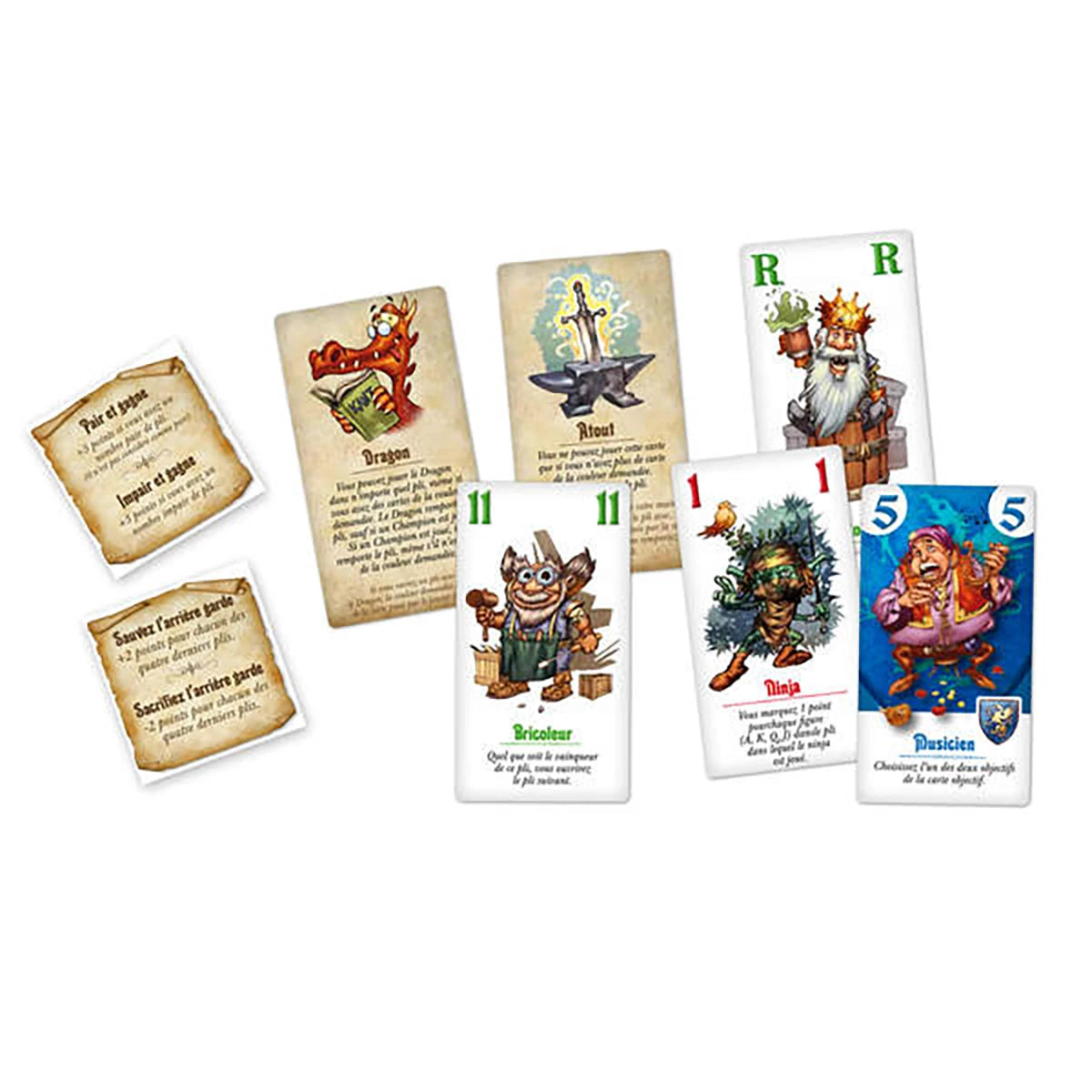 Le Roi des Nains – Jeu de cartes stratégie et plis