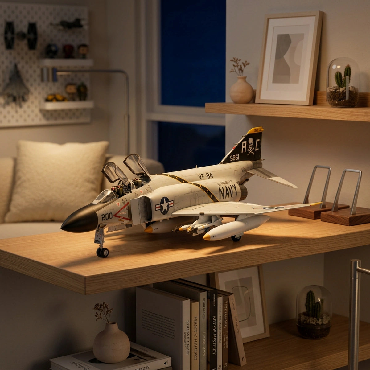 Maquette F4J Phantom II (85 pièces)