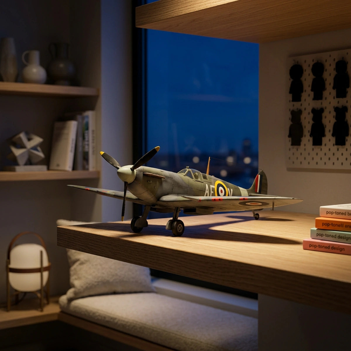 Maquette Spitfire Mk IIa (38 pièces)