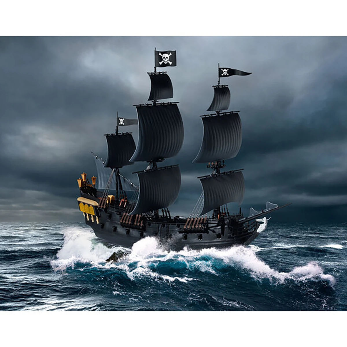 Maquette Black Pearl (112 pièces) – Pirates des Caraïbes