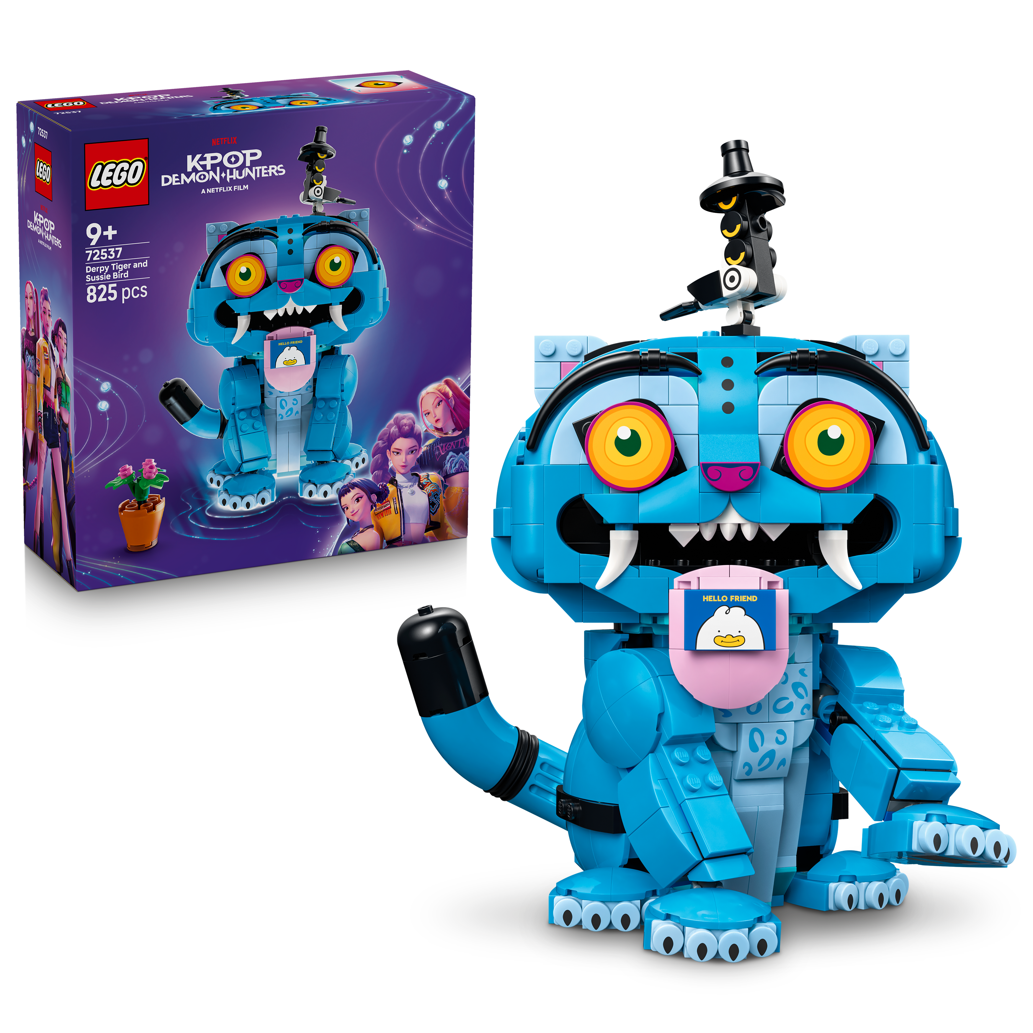 72537 - LEGO KPop Demon Hunters - Derpy le tigre et Suzy la pie