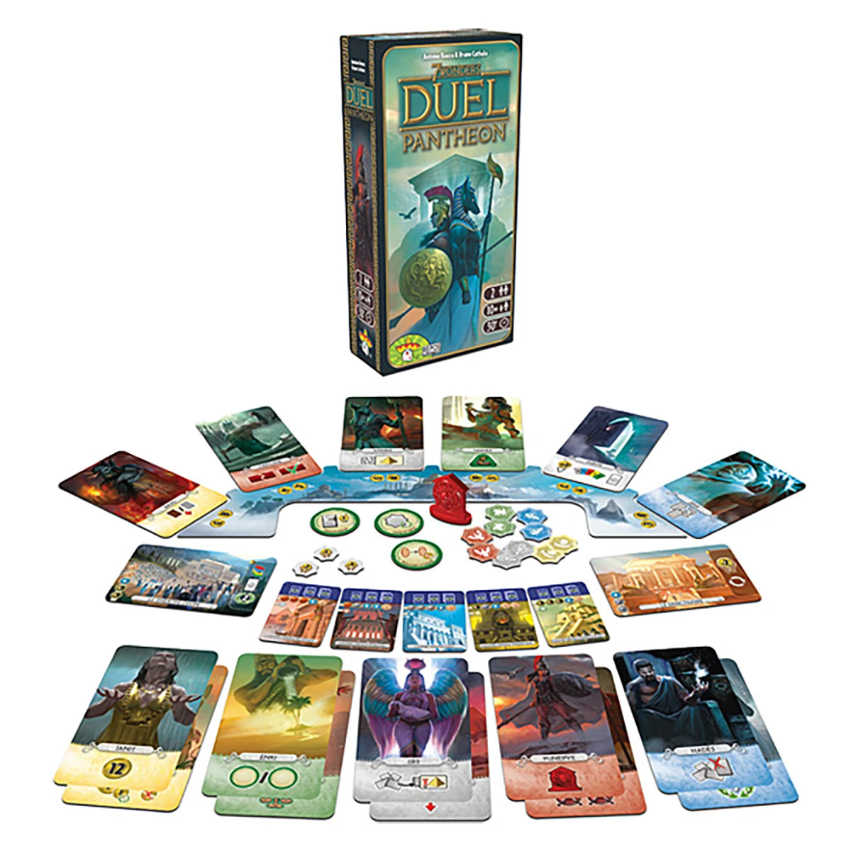 7 Wonders Duel Panthéon – Extension stratégie et développement