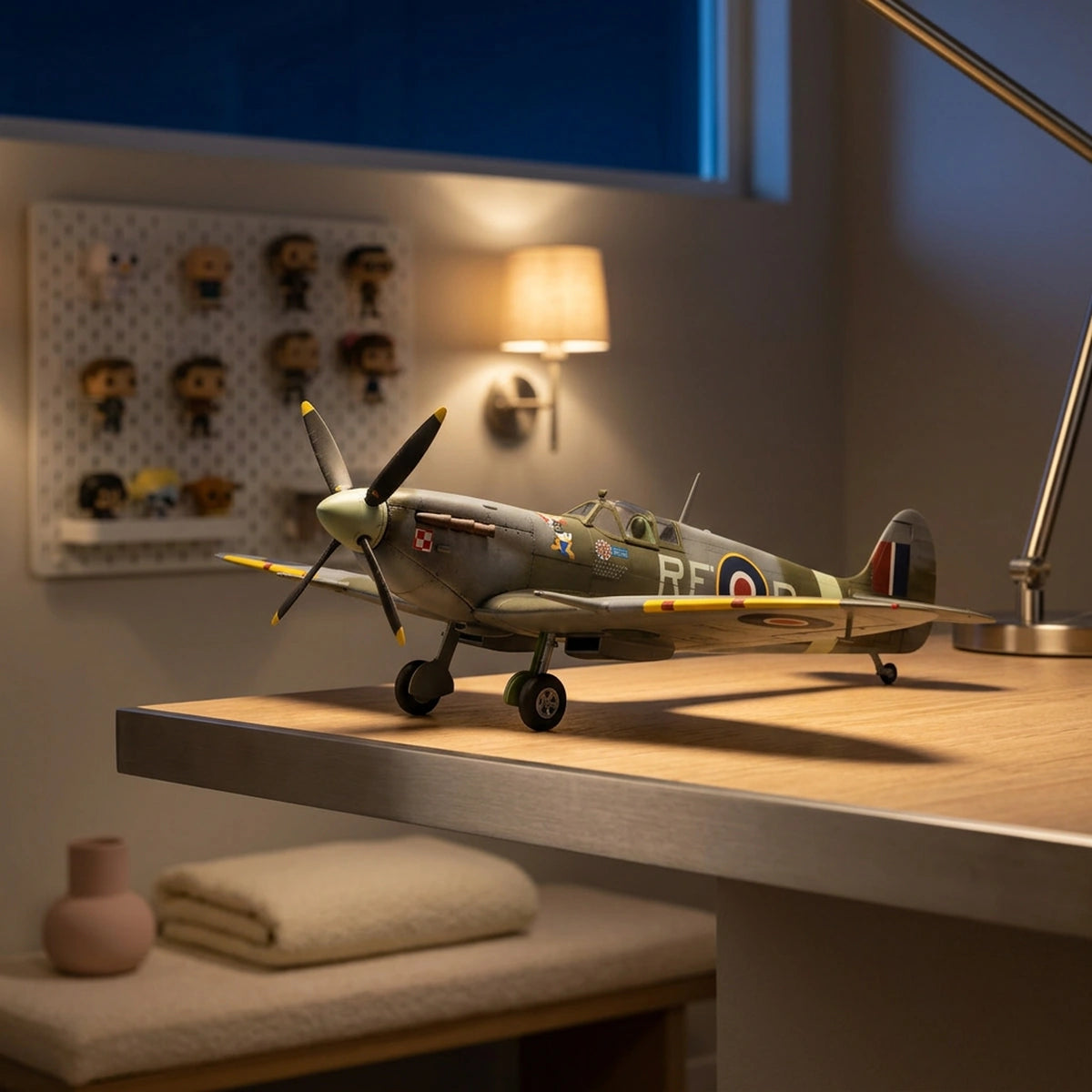 Maquette Spitfire Mk Vb (42 pièces)