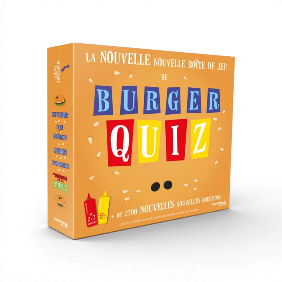 Burger Quiz – Jeu d’ambiance humour et quiz