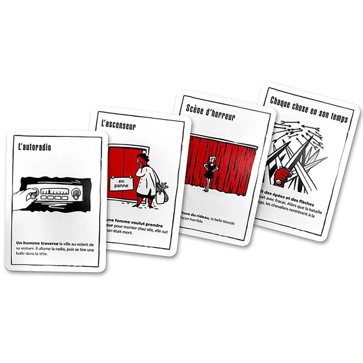 Black Stories – Jeu d’énigmes suspense et déduction