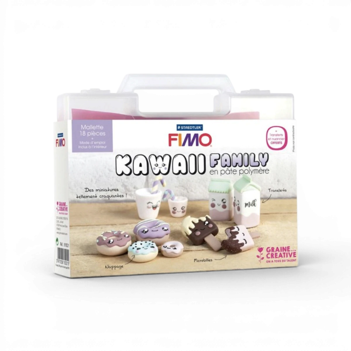 Kawaii Family – FIMO – Mallette créative