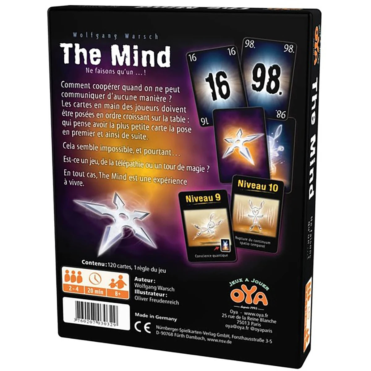 The Mind – Jeu coopératif timing et intuition