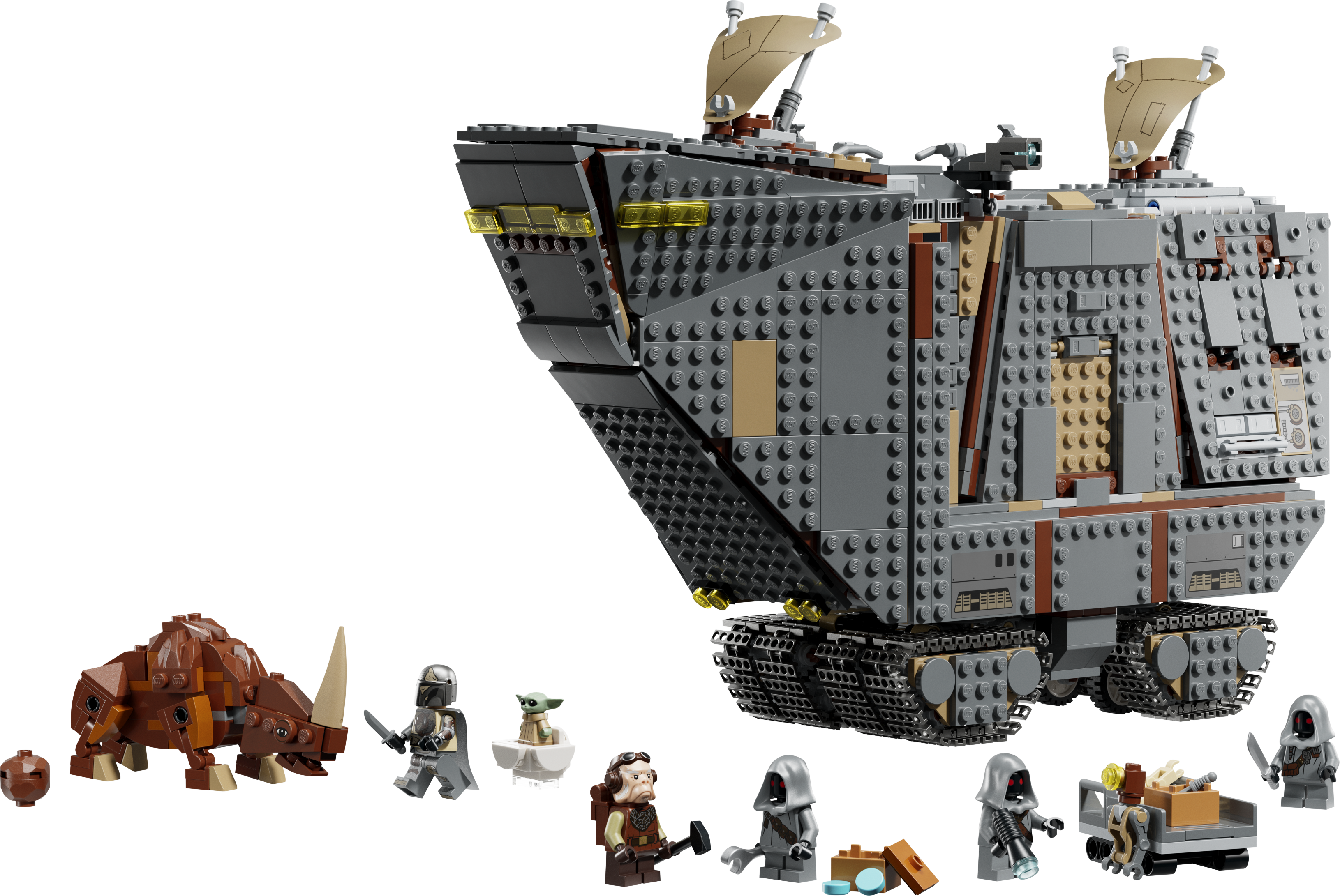 75453 - LEGO® Star Wars - Le Sandcrawler d’Offworld et le Mudhorn