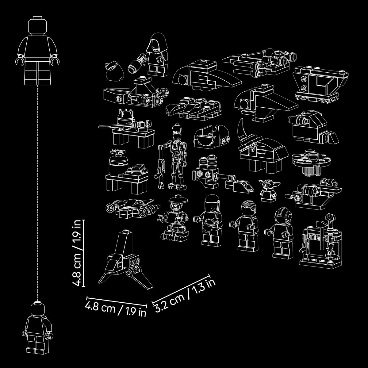 75456 - LEGO® Star Wars - Le Calendrier de l’Avent 2026