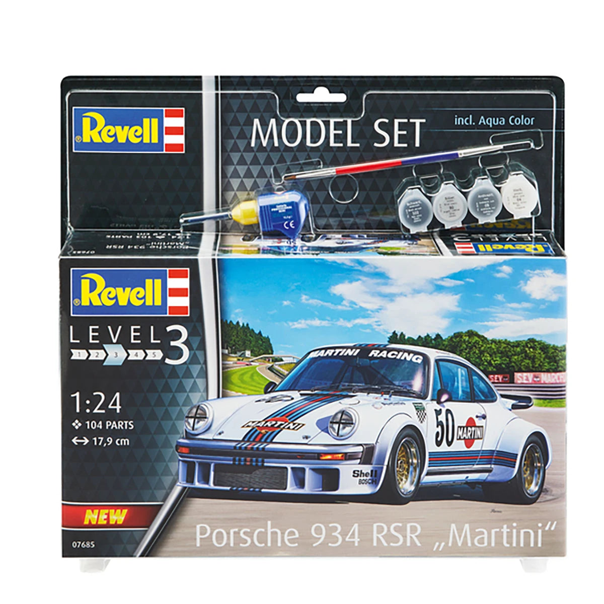 Maquette Porsche 934 RSR Martini (1/24 – 104 pièces)