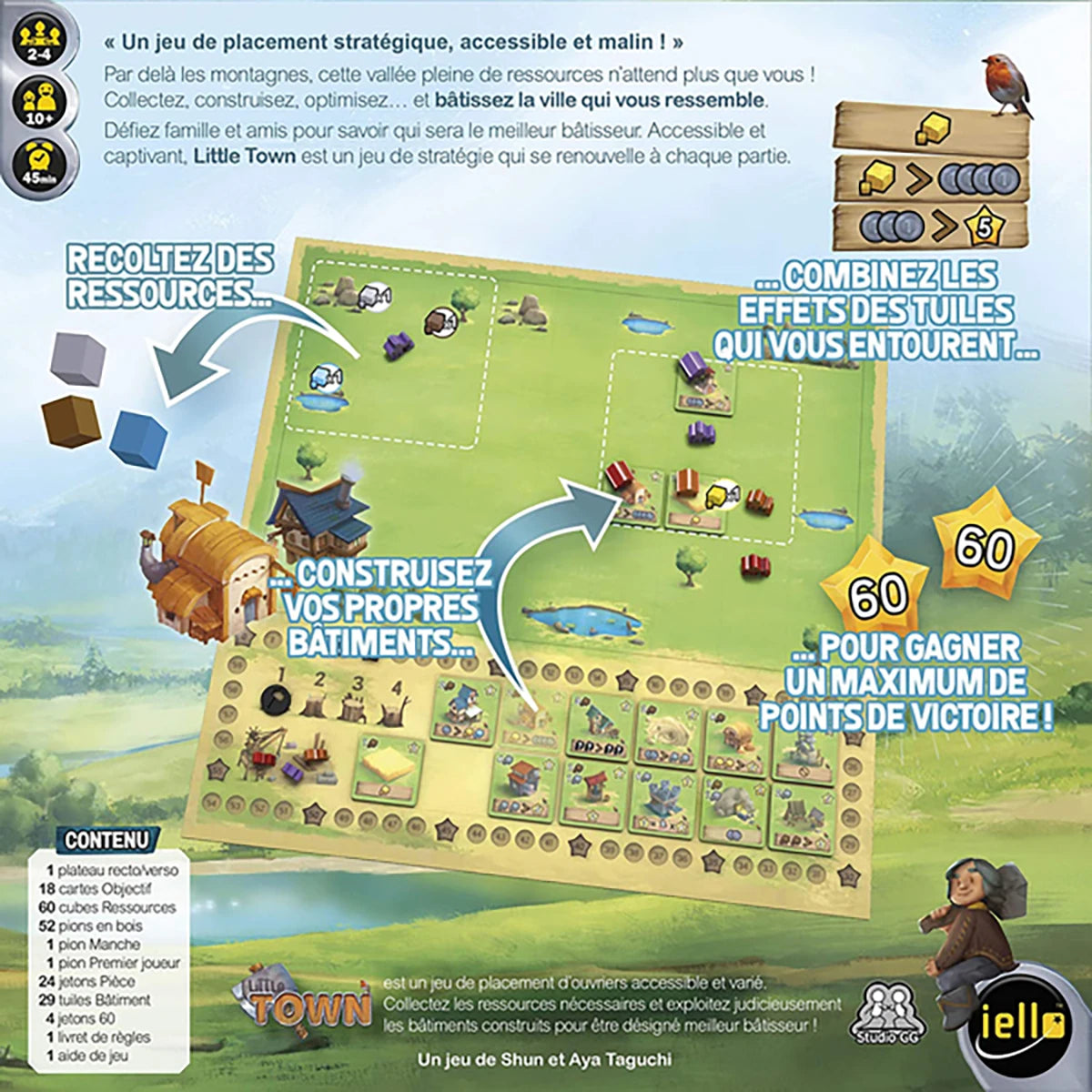 Little Town – Jeu de gestion et stratégie familiale