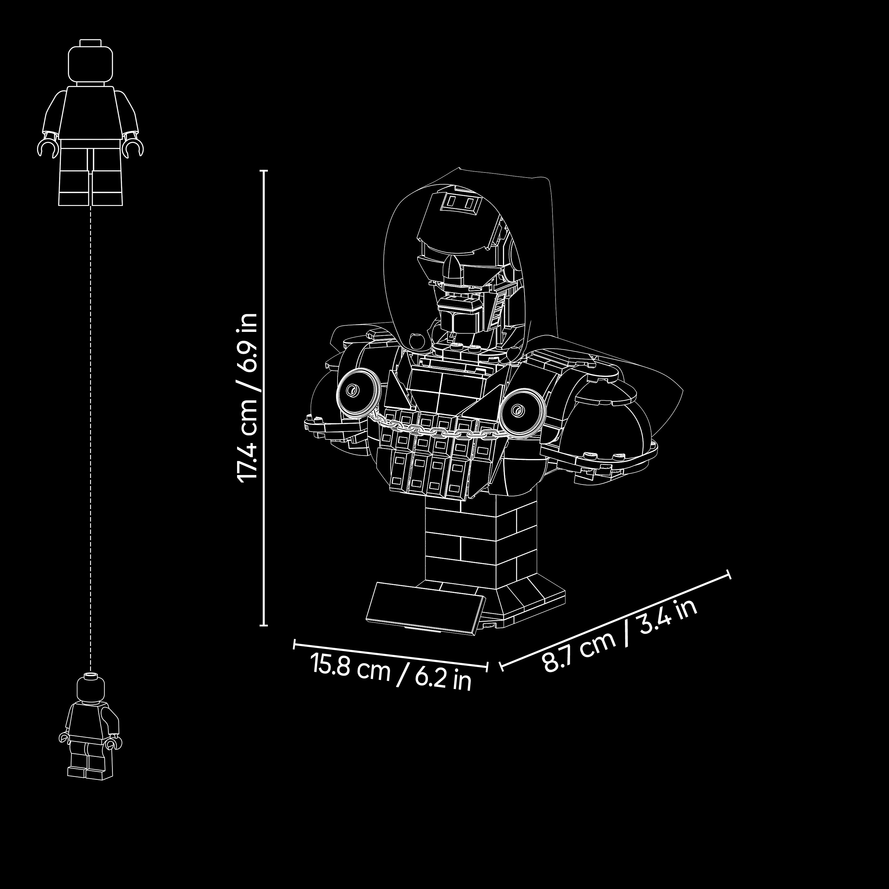 76345 - LEGO® Marvel - Buste du Docteur Doom