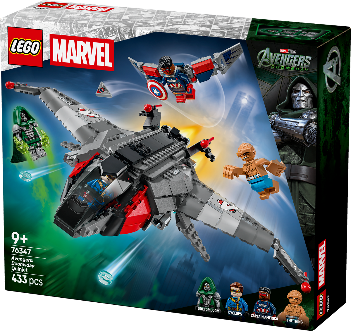 76347 - LEGO® Marvel - Avengers : Doomsday Le Quinjet