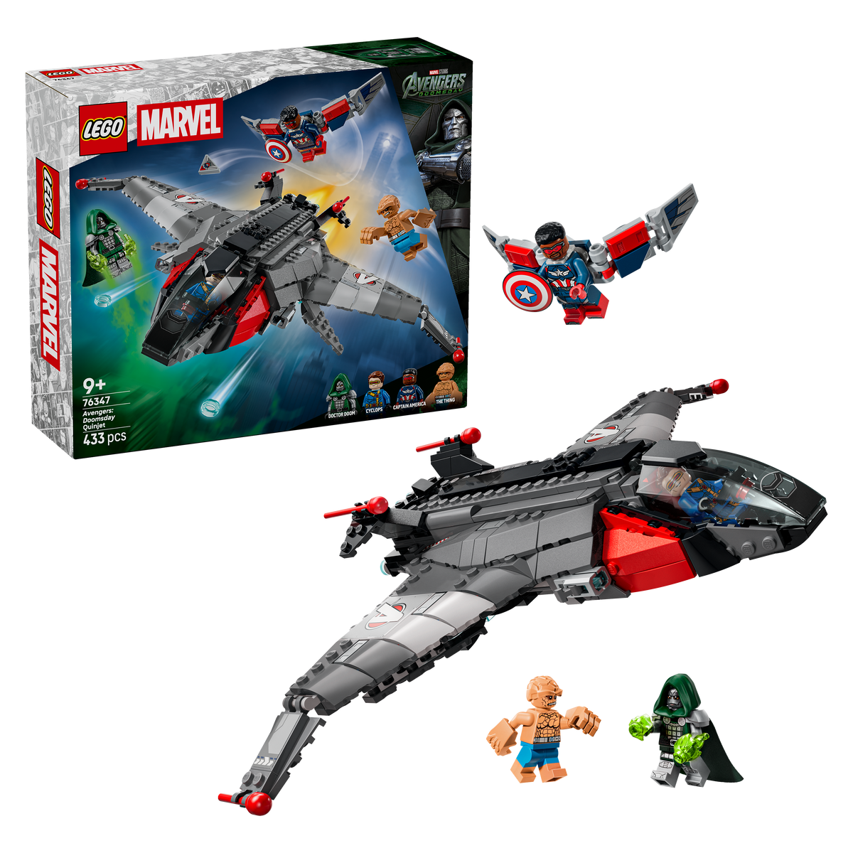 76347 - LEGO® Marvel - Avengers : Doomsday Le Quinjet