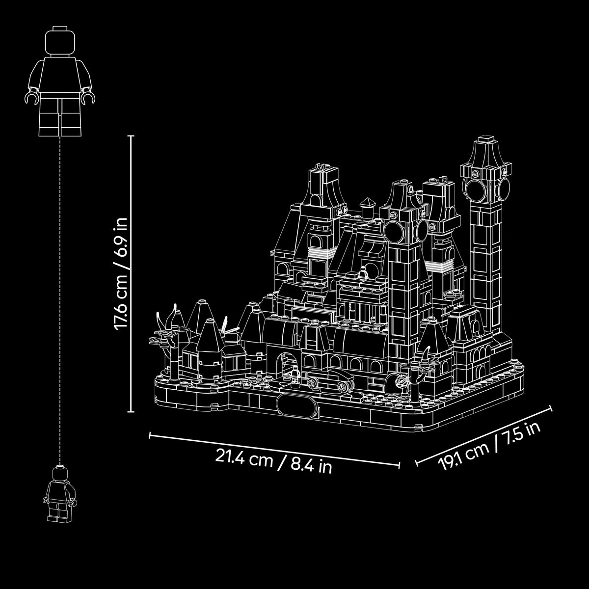 76788 - LEGO® Wednesday - L’Académie Nevermore
