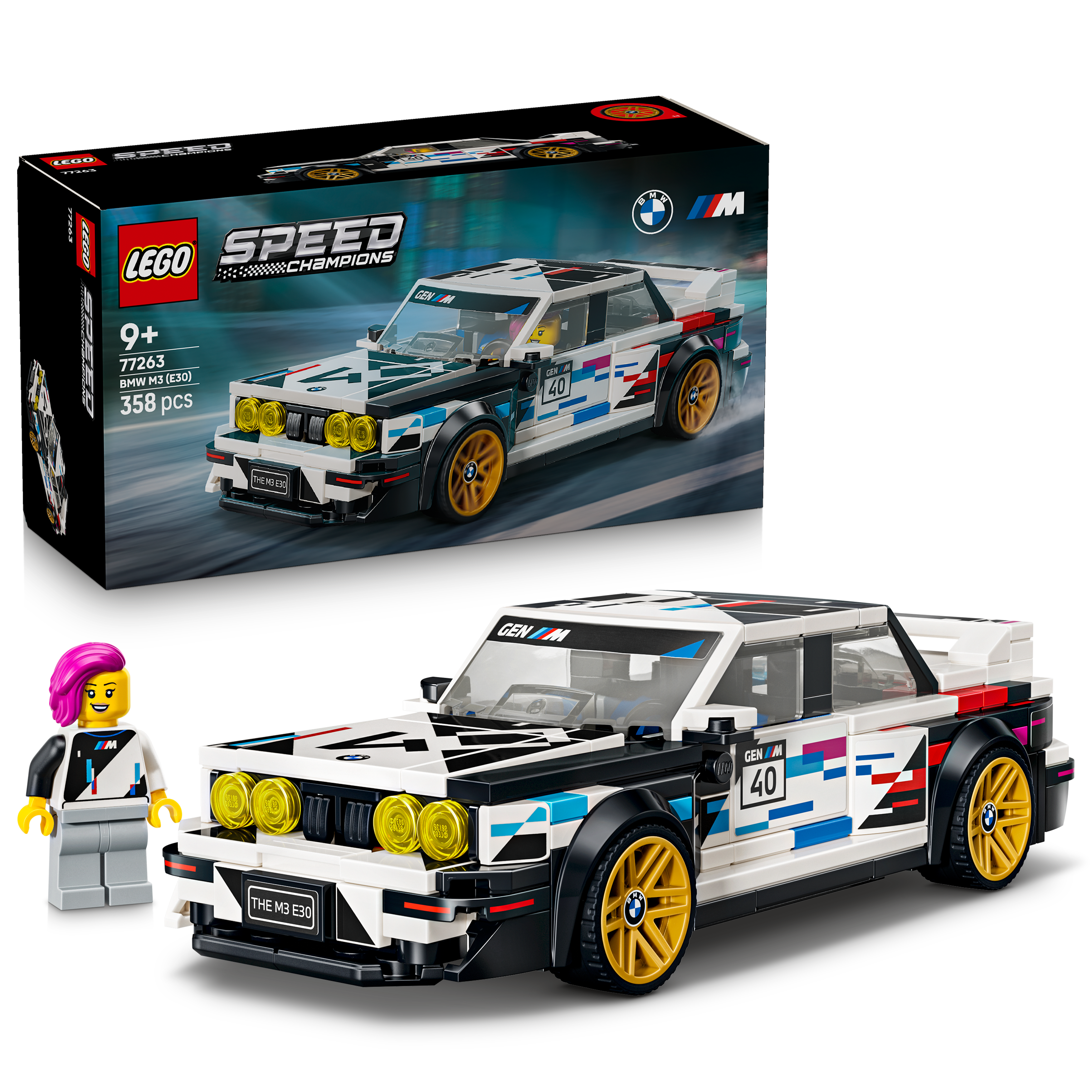 77263 - LEGO® Speed Champions BMW M3 (E30)