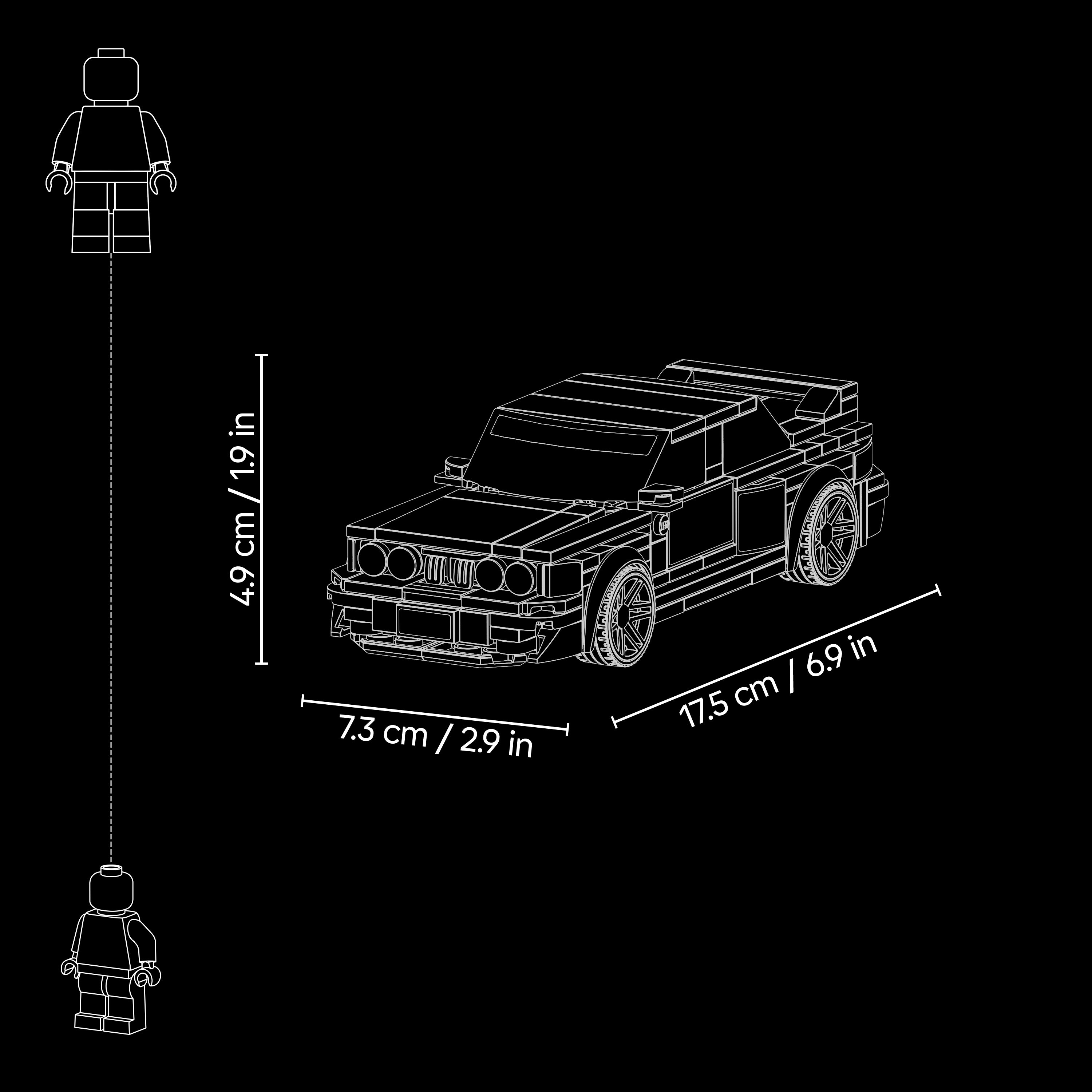 77263 - LEGO® Speed Champions BMW M3 (E30)